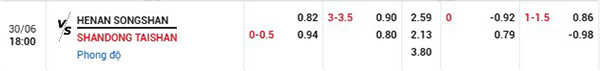 Tl Henan Songshan vs Shandong