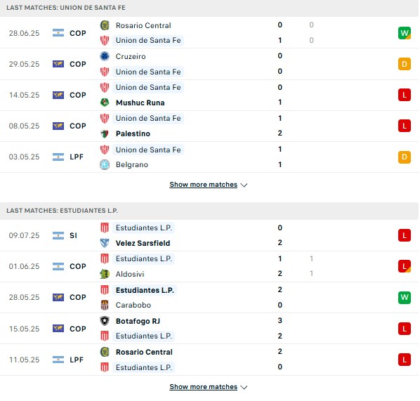 PD Union Santa Fe vs Estudiantes